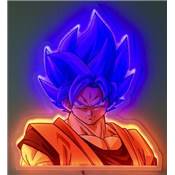 DRAGON BALL SUPER LAMPE MURALE  SSJB GOKU