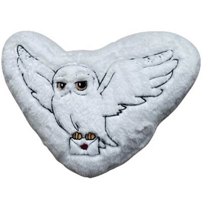 HARRY POTTER COUSSIN FORME HEDWIGE EFFECT PLUME 50 CM