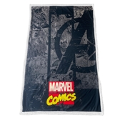 HOMADICT PLAID SHERPA 100X150 CM MARVEL AVENGER COMICS