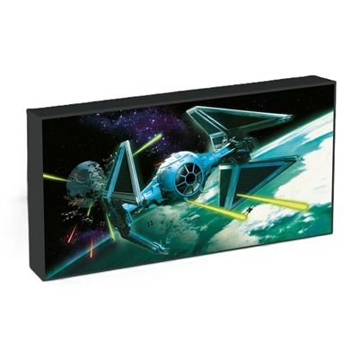 STAR WARS (TIE INTERCEPTOR) TOILE LUMINEUSE BOÎTE AUX LETTRES