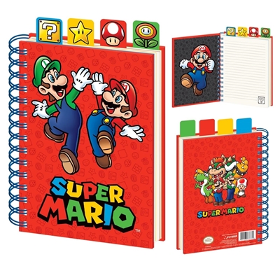 SUPER MARIO (ITEMS) A5 WIRO PROJECT BOOK