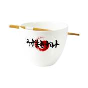 NARUTO BOL DE SOUPE + BAGUETTES NARUTO EATING 