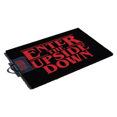 STRANGER THINGS DOOR MAT ENTER THE UPSIDE DOWN