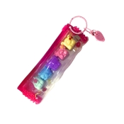 MUSHYKINZ - TABA SQUISHY BAG CHARM 5 PCS KEYCHAIN - 18 PCS CDU