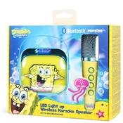 BOB L'EPONGE - ENCEINTE LED KARAOKE + MICRO SANS FIL
