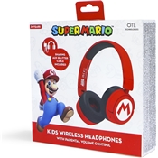 SUPER MARIO - CASQUE SANS FIL POUR ENFANTS LOGO MARIO