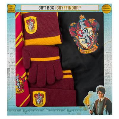 HARRY POTTER GIFTBOX KIDS (ROBE+SCARF+BEANIE+NECKTIE+GLOVES)