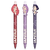 K-POP DEMON HUNTERS SET 3 STYLOS EFFACABLES CDU 12