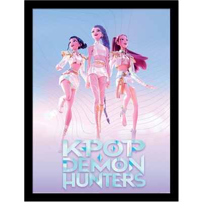 K-POP DEMON HUNTERS (TRIO) CADRE COLLECTOR PRINT