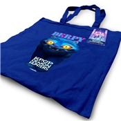 K-POP DEMON HUNTERS (DERPY) NAVY BLUE TOTE BAG