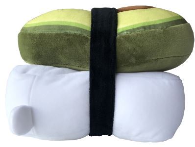 PELUCHE THEME SUSHI 20CM AVOCAT