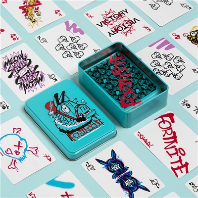 FORTNITE CARTES A JOUER TIN