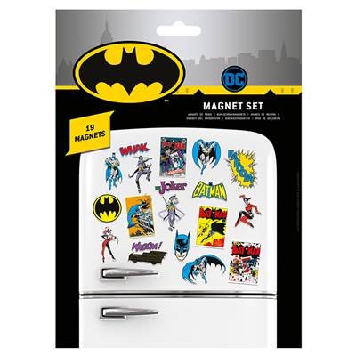 DC COMICS AIMANTS  BATMAN RETRO