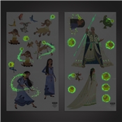 DISNEY WISH AUTOCOLLANTS MURAL GLOW IN THE DARK