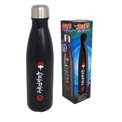 NARUTO BOUTEILLE ACIER ISOTHERME 500 ML SYMBOLE UCHIWA