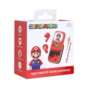 SUPER MARIO - ECOUTEURS SANS FIL TWS + BOITIER COULISSANT MARIO