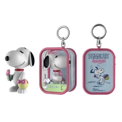 ROKIMOTO PORTE CLE + FIGURINE MYSTERE COLLECTOR SNOOPY
