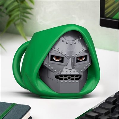 DR DOOM SHAPED MUG