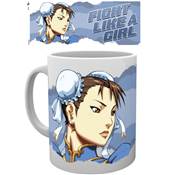 STREET FIGHTER MUG FIGHT LIKE A GIRL