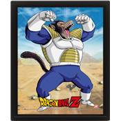 DRAGON BALL Z CADRE 3D LENTICULAIRE SAIYAN GREAT APE TRANSFORMATION