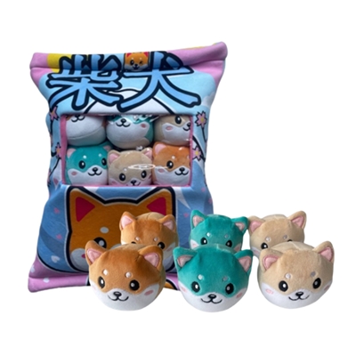 TOKYO BAG KAWAII 6 MINI SHIBA INU 