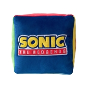 PELUCHE COUSSIN CUBE 25 CM SONIC