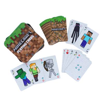 MINECRAFT CARTES A JOUER