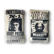 HARRY  POTTER COUSSIN DOUBLE FACE WANTED 60 CM