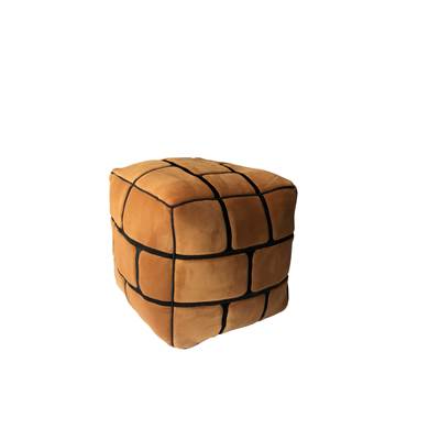 NINTENDO COUSSIN CUBE BRIQUE 3D