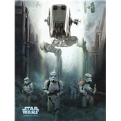 STAR WARS ROGUE ONE (PATROUILLE STORMTROOPER) 60X80
