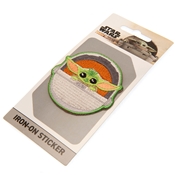 STAR WARS : LE MANDALORIEN (L'ENFANT) PATCH BRODÉ (THERMOCOLLANT)