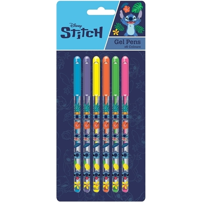 LILO & STITCH (CORE) 6 PACK GEL PENS