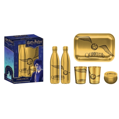 COMBO STEEL HARRY POTTER VIF D'OR