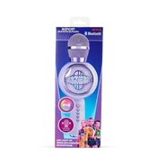 KPOP DM MICRO KARAOKE SANS FIL VIOLET LED LOGO HUNTRIX 