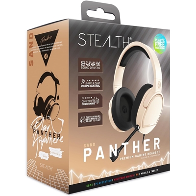 STEALTH PANTHER PREMIUM CASQUE GAMING  UNIVERSEL- SAND