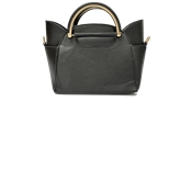 SAC A MAIN CAT BAG BLACK EDITION AVEC POMPON