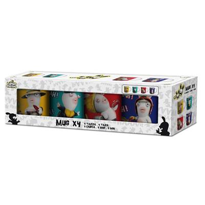 LAPIN CRETIN MUG COFFRET X4 /4