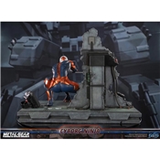 METAL GEAR SOLID FIGURINE CIBORG NINJA (GRAY FOX) ED. LIMITEE RESINE