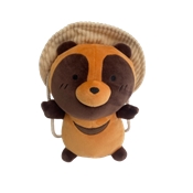 PELUCHE TANUKI CHAPEAU KAWAII 30CM