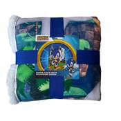 HOMADICT PLAID SHERPA 100X150 CM SONIC CHARACTER