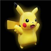 POKEMON LAMPE FIGURINE PIKACHU HAPPY 25CM