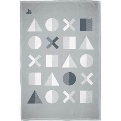 SONY PLAYSTATION PLAID SHERPA 100X150 CM SHAPES