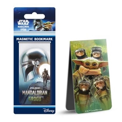 THE MANDALORIAN ET GROGU (MANDO & GROGU) MARQUE-PAGE MAGNÉTIQUE