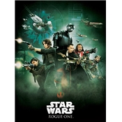 STAR WARS ROGUE ONE (ATTAQUE) 60X80