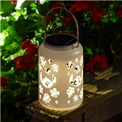 Stitch Solar Projection Lantern