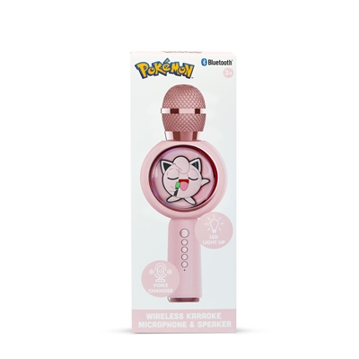 POKEMON - MICRO KARAOKE LED SANS FIL RONDOUDOU