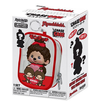 ROKIMOTO PORTE CLE FIGURINE MYSTERE COLLECTOR MONCHHICHI