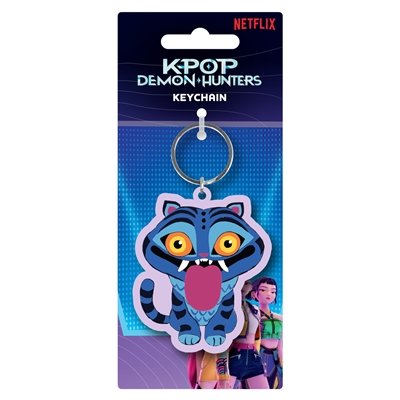 K-POP DEMON HUNTERS PORTE CLE RUBBER DERPY