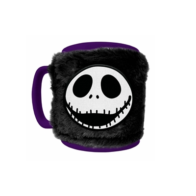 THE NIGHTMARE BEFORE CHRISTMAS FUZZY MUG JACK SKELLINGTON