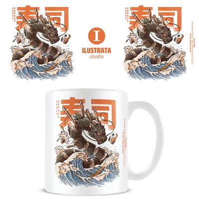 ILUSTRATA SUSHI DRAGON MUG